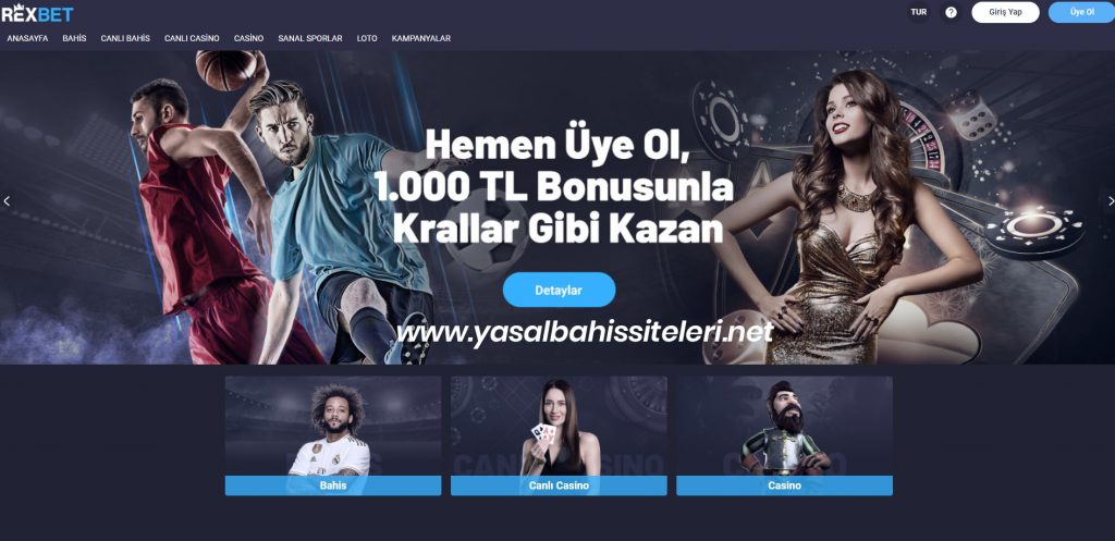 Güvenilir Canlı Bahis Sitesi Rexbet Giriş
