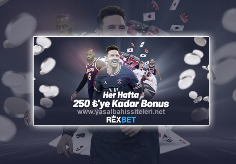 Haftalık Bonus Veren Bahis Sitesi Rexbet